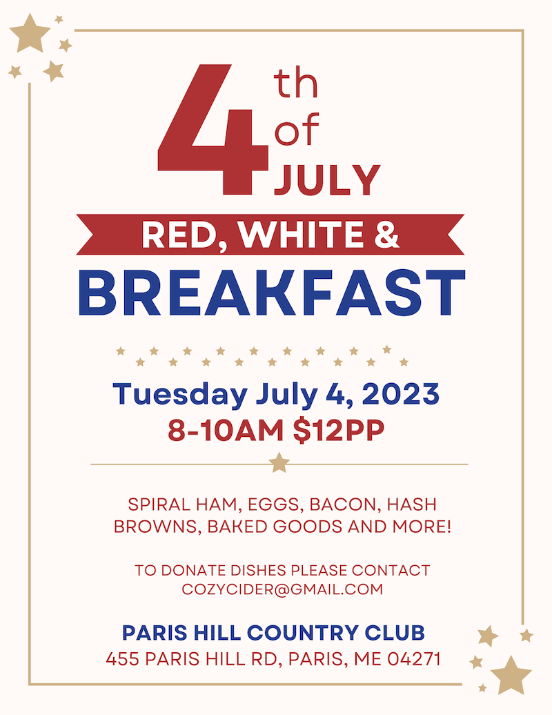 Fourth of July Breakfast